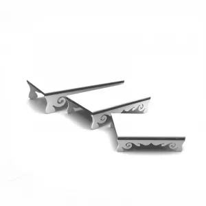 Conjunto 3 mesas vintage rectangular