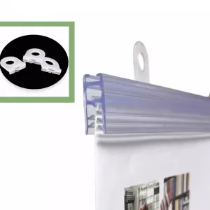 Perfil para sujetar a presión posters 2metros