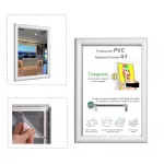 Portacartel PVC apertura frontal A3