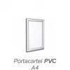 Portacartel PVC apertura frontal