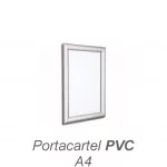 Portacartel PVC apertura frontal