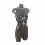 Torso plástico señora brillo cuero