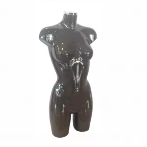 Torso plástico señora brillo cuero