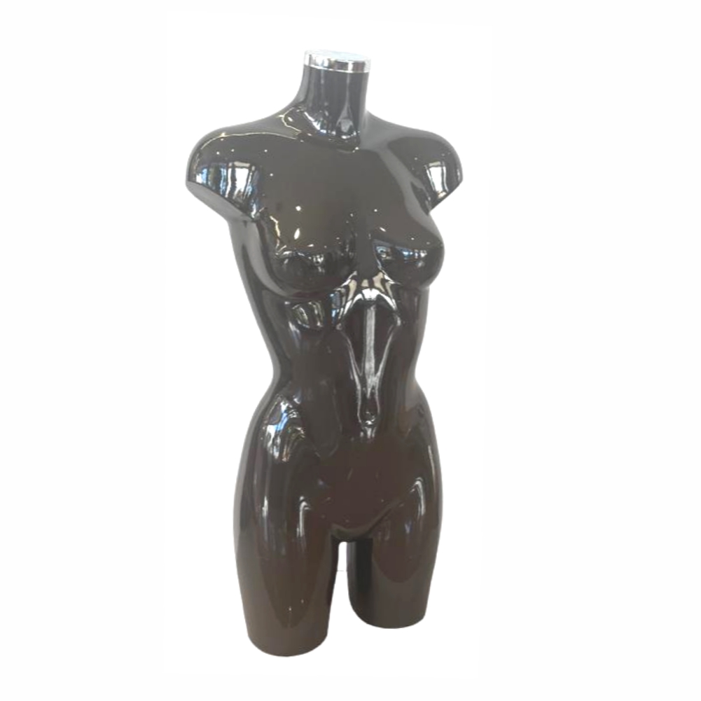 Torso plástico señora brillo cuero