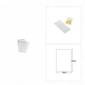 100 bolsas celofán con cierre adhesivo 4x6 G160