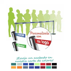 Impresión  una cara en cinta catenaria de 200cm