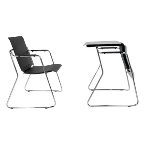 Silla/mesa plástico apilable