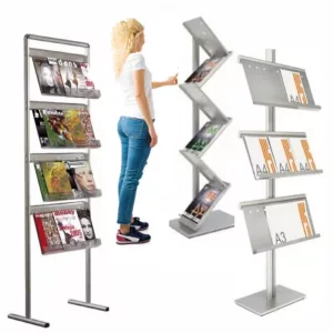 Expositores-Folletos, Revistas