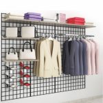 Estantería malla mobiliario tienda