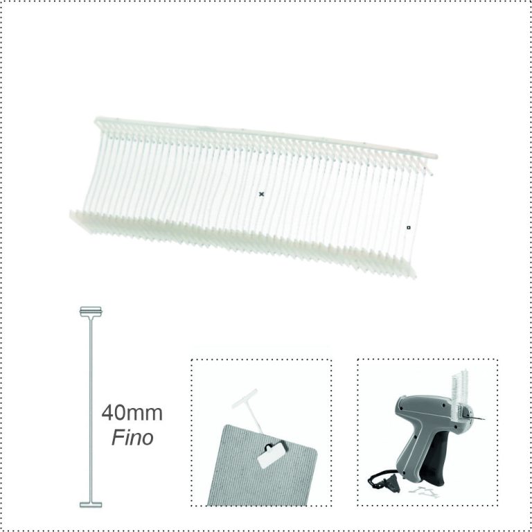 Caja de 5000 hilos de plástico de 40mm fino