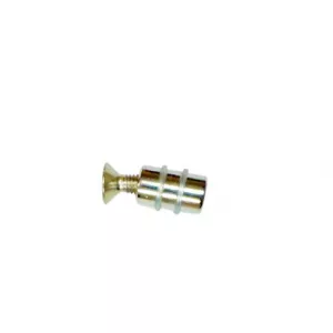 Soporte estante + tornillo simple 5-10mm para vitrinas