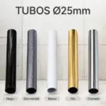 Tubo box 25mm diámetro