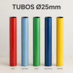 Tubo box 25mm diámetro