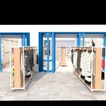 Estantería góndola tubo cuadrado SQ