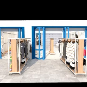 Estantería góndola tubo cuadrado SQ