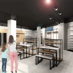 Sistema estantería y percheros tubo cuadrado SQ