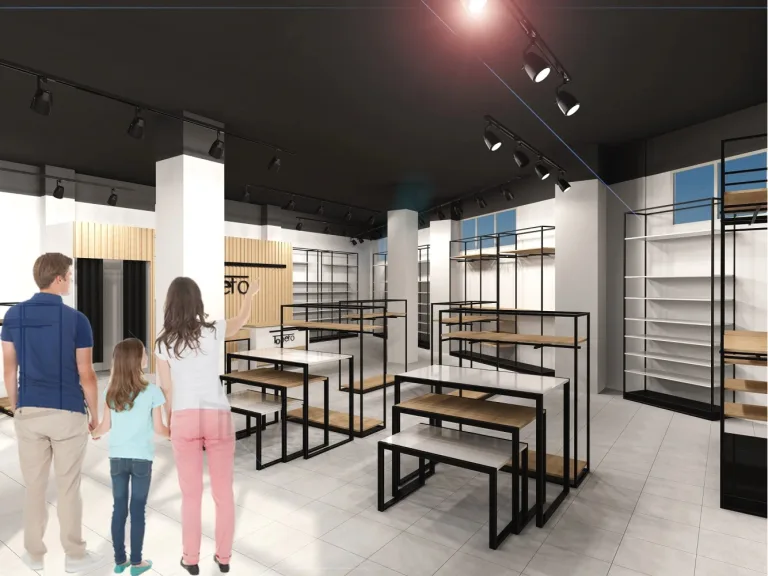 Sistema estantería y percheros tubo cuadrado SQ