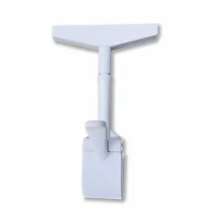 Portaprecios pinza  tubo blanco/para marcos (en paquete de 5uds)