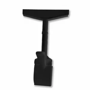 Portaprecios pinza  tubo negro/para marcos (en paquete de 5uds)