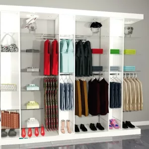 DP-estantería ranura base y luz