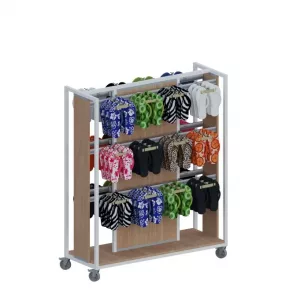 Estantería tubo cuadrado SQ hierro