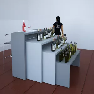 Mesa Góndola Madera