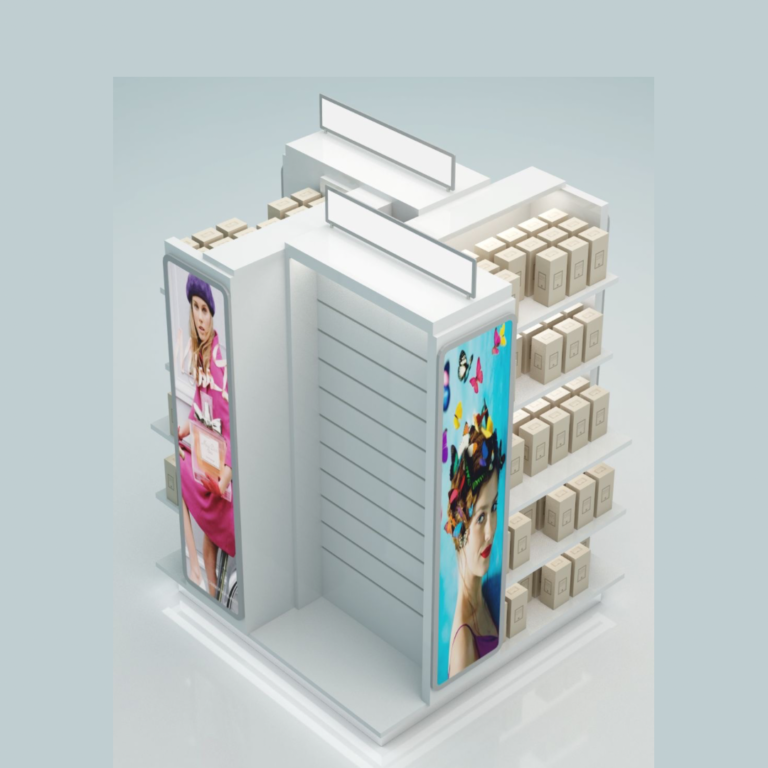 Góndola expositor madera