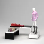 Juego mesas góndolas expositores