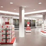 Góndola estantería madera