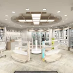 Góndola estantería madera