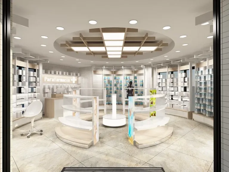 Góndola estantería madera