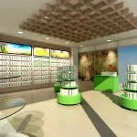 Estantería góndola madera