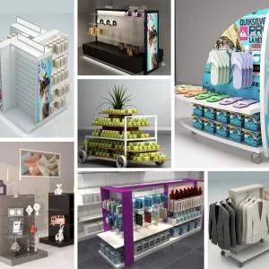 MÁS DISEÑOS GONDOLAS MADERA