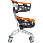 carro, cesta, supermercado