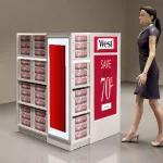 Góndola de madera expositor