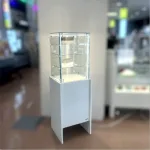 Vitrina cristal templado con base