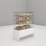 Mostrador vitrina especial alimentación