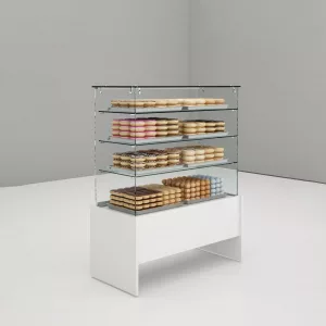 Mostrador vitrina especial alimentación