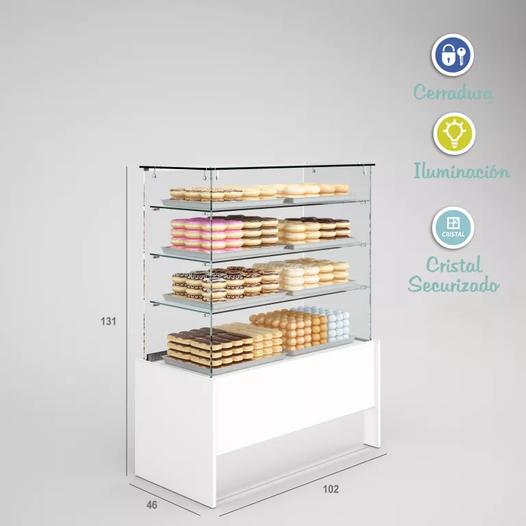 12922-Vitrina-mostrador-cristal-y-base-131cm-de-alto