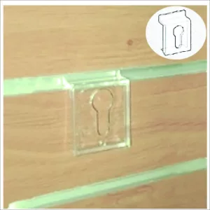 Enganche para canales en la lama