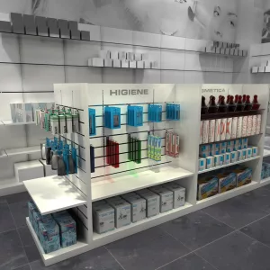 Conjunto góndola madera ARUBA