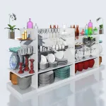 Conjunto góndola madera ARUBA