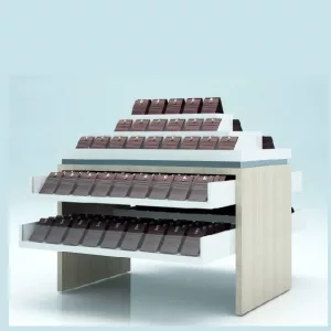 Góndola expositor madera