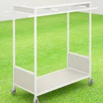 Góndola carro expositor tubo cuadrado SQ