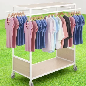 Góndola carro expositor tubo cuadrado SQ