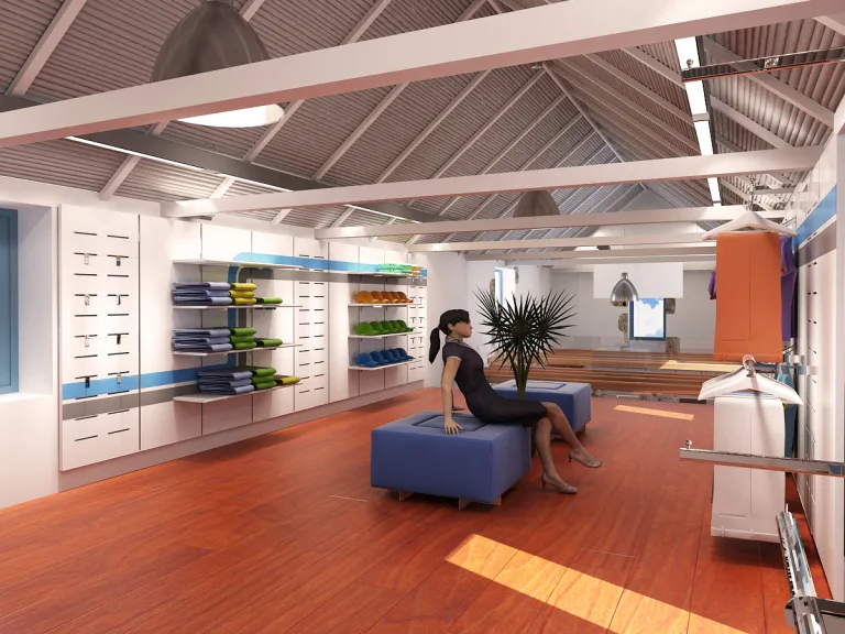 Estantería Lamas cremalleras