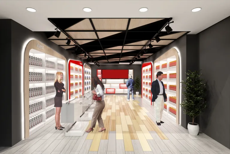 Estantería mobiliario de pared madera