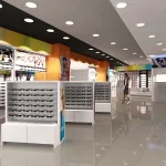 Góndola estantería madera