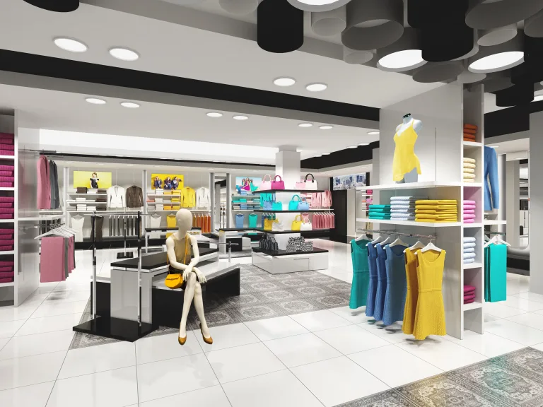 Estantería expositores maniquí busto