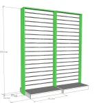 Góndola lamas escaparate BALI